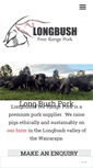 Mobile Screenshot of longbushpork.co.nz
